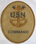 USN Command Cut From Lees Carpet Shown Prior To Installation